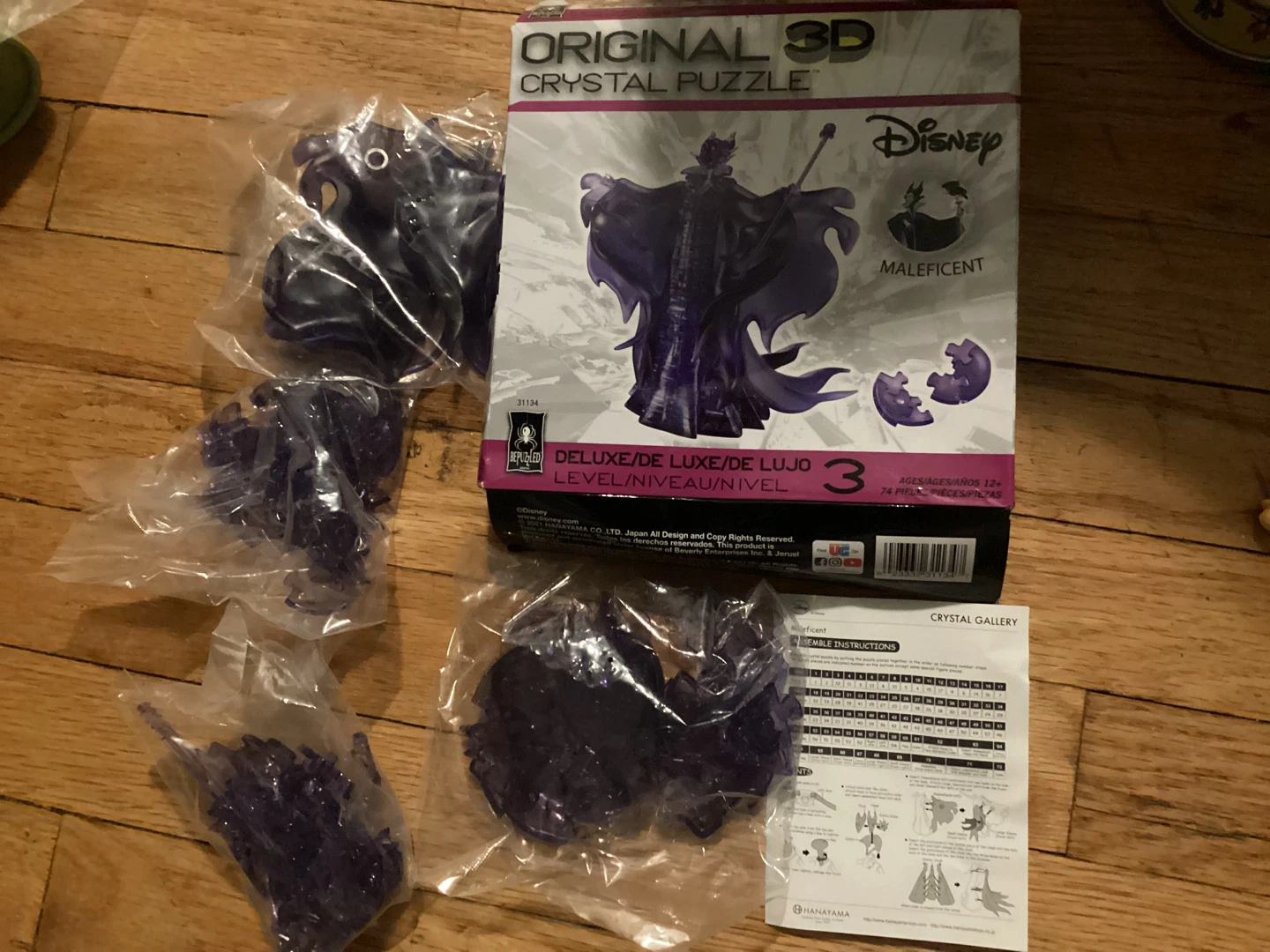 Disney Maleficent 3D Crystal Puzzle