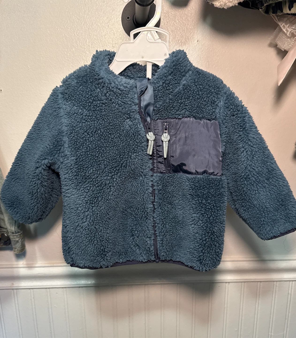 Blue Fleece Jacket