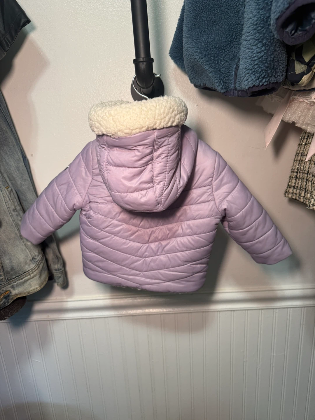 Michael Kors Kids Puffer Jacket Purple - photo 2