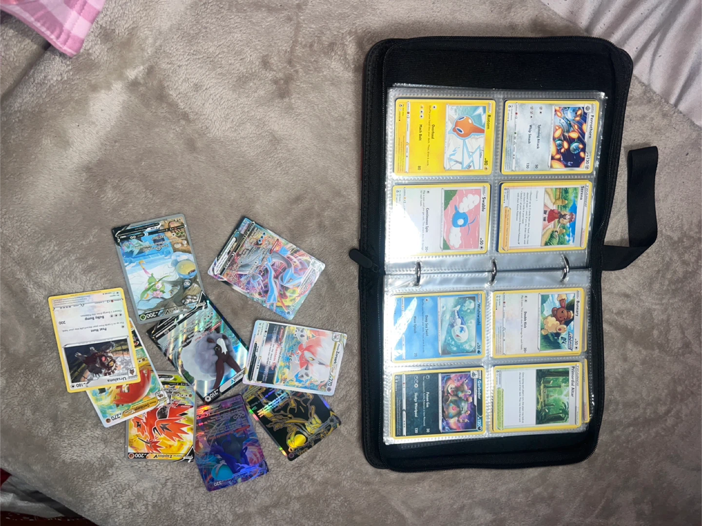 Pokemon Card Binder with Cards - photo 2