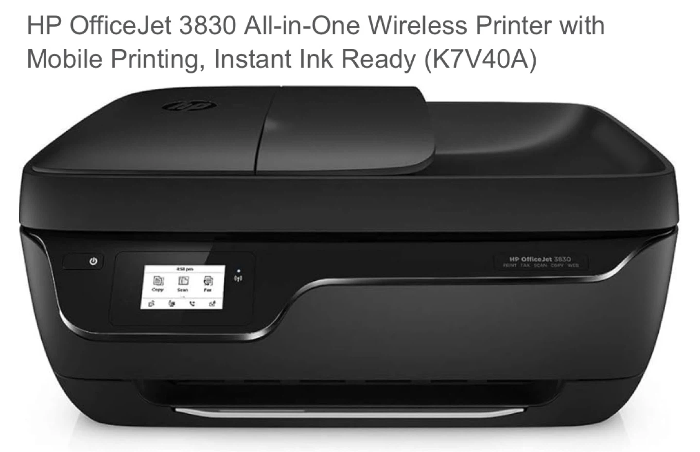 HP OfficeJet 3830 Printer - Print, Fax, Scan, Copy, Web