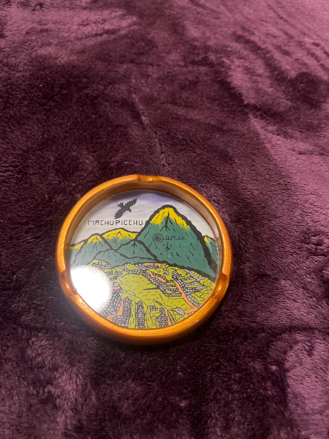 Machu Picchu Peru Ashtray