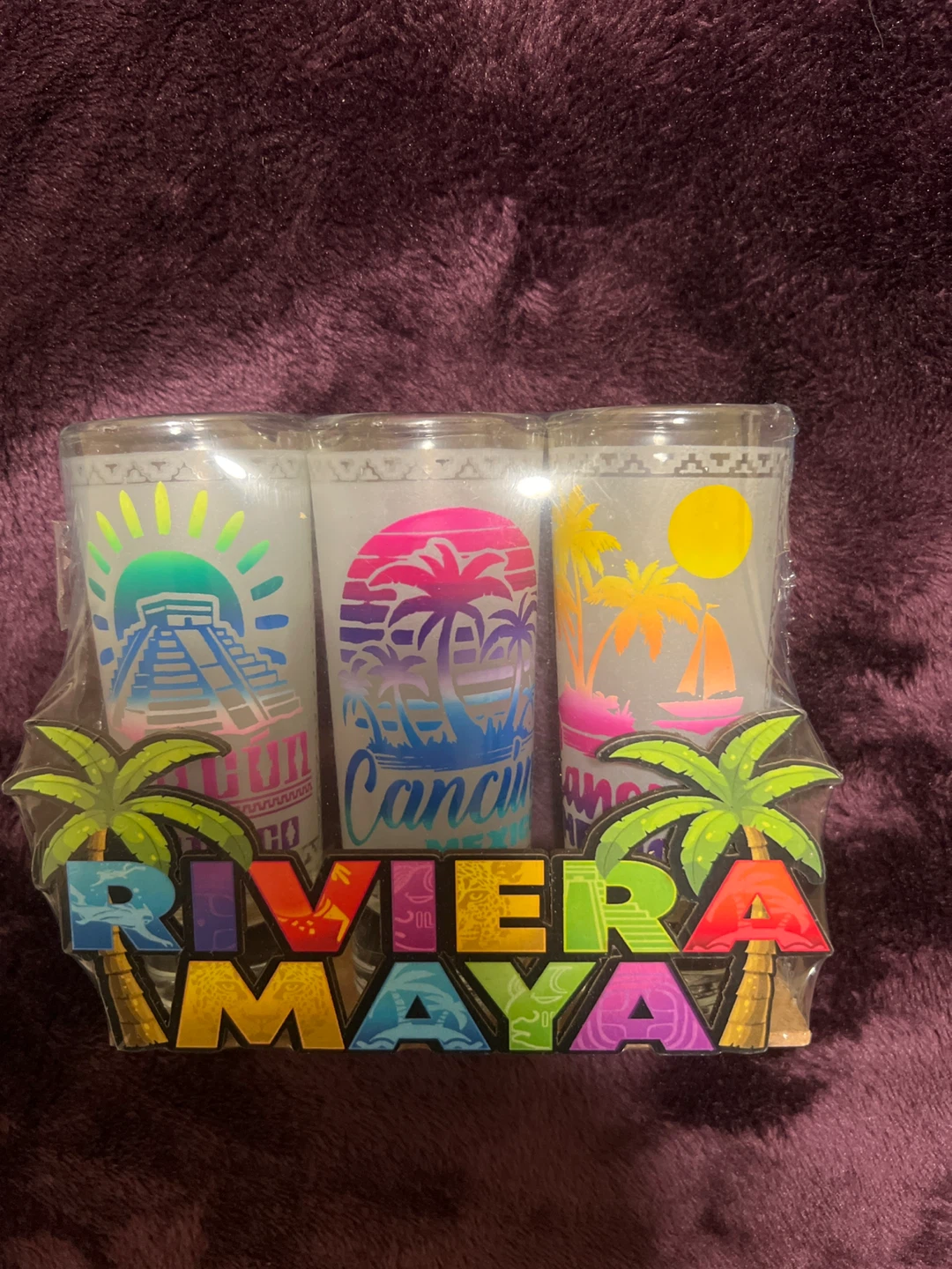 Riviera Maya Shot Glass Set - Cancun