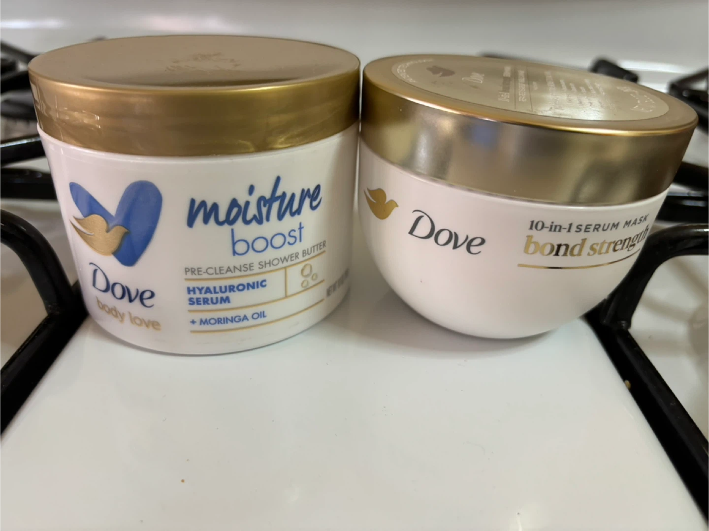 BRAND NEW Dove Bond Strength Shampoo, Body Wash & Hair Mask
