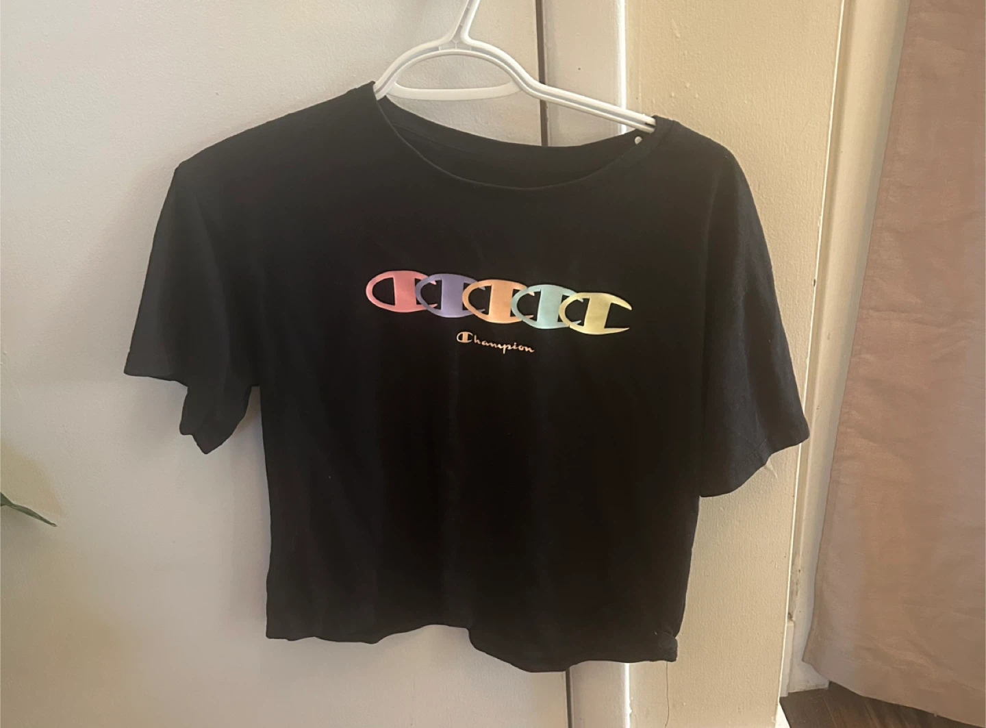 Champion Black T-Shirt - XL