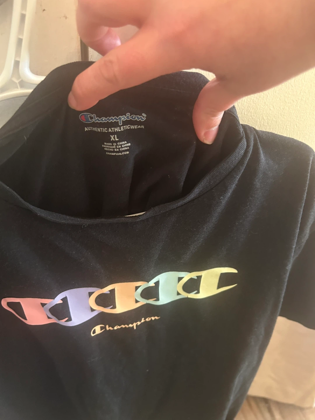 Champion Black T-Shirt - XL - photo 2