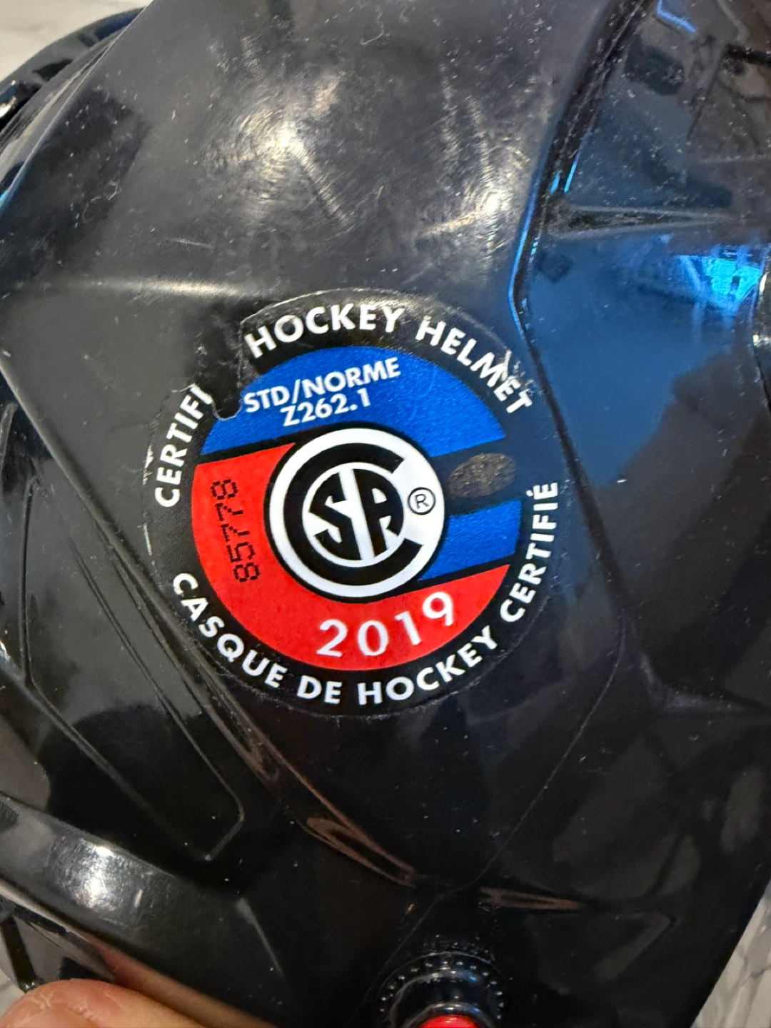 CCM Hockey Helmet with Bauer Prodigy Cage - photo 4