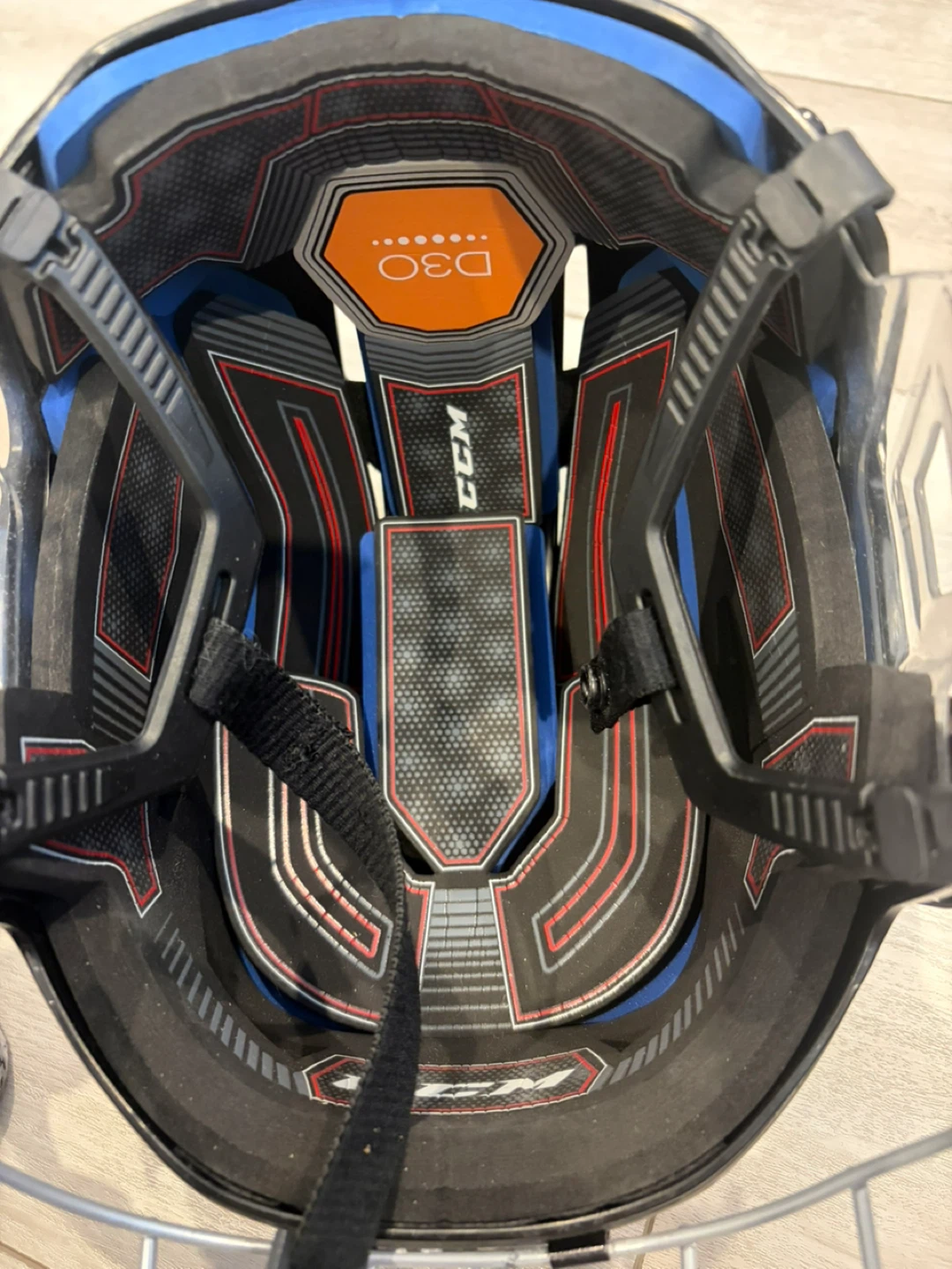 CCM Hockey Helmet with Bauer Prodigy Cage - photo 5