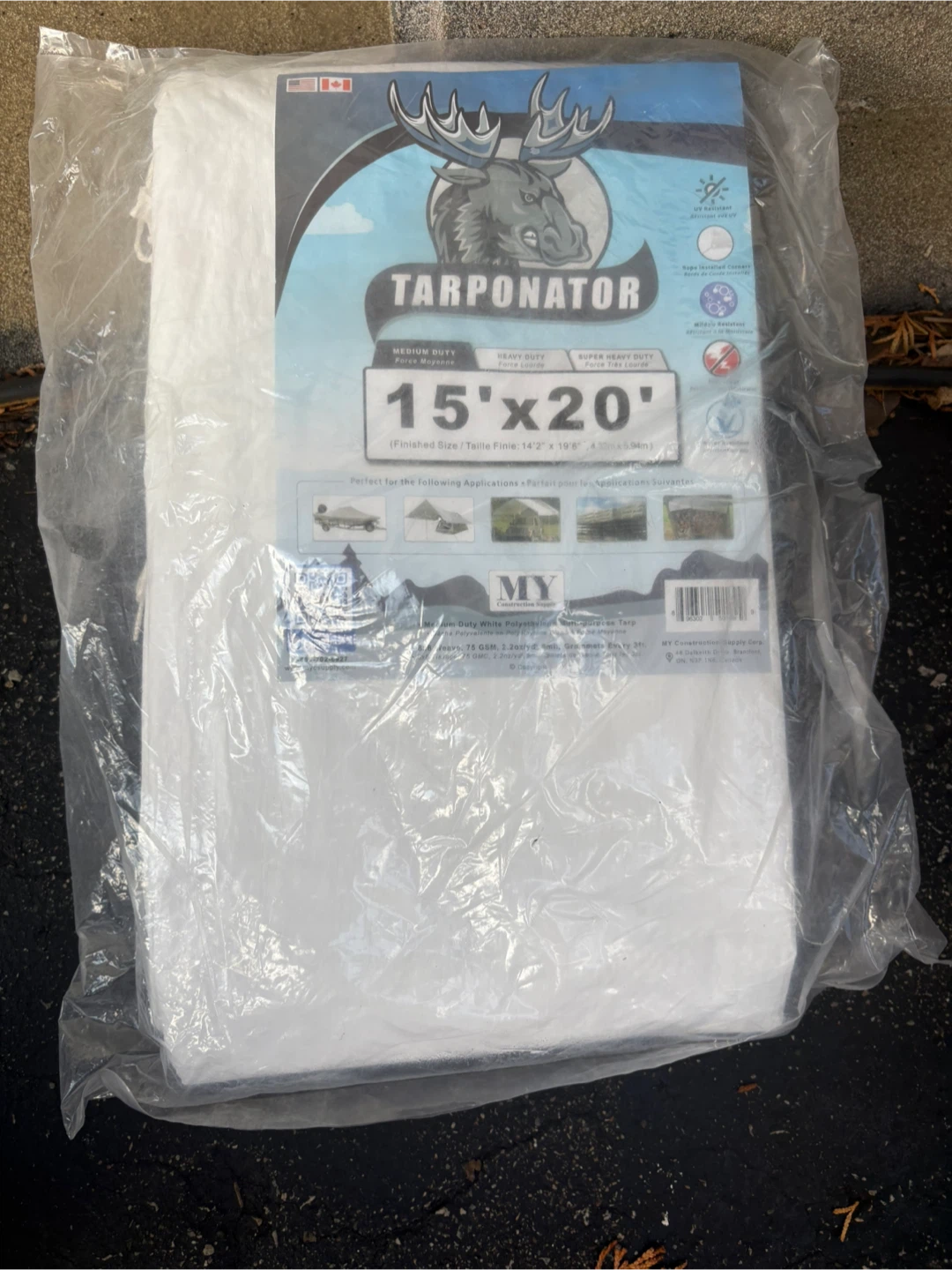 Tarponator 15' x 20' Tarp - New in Package - photo 2