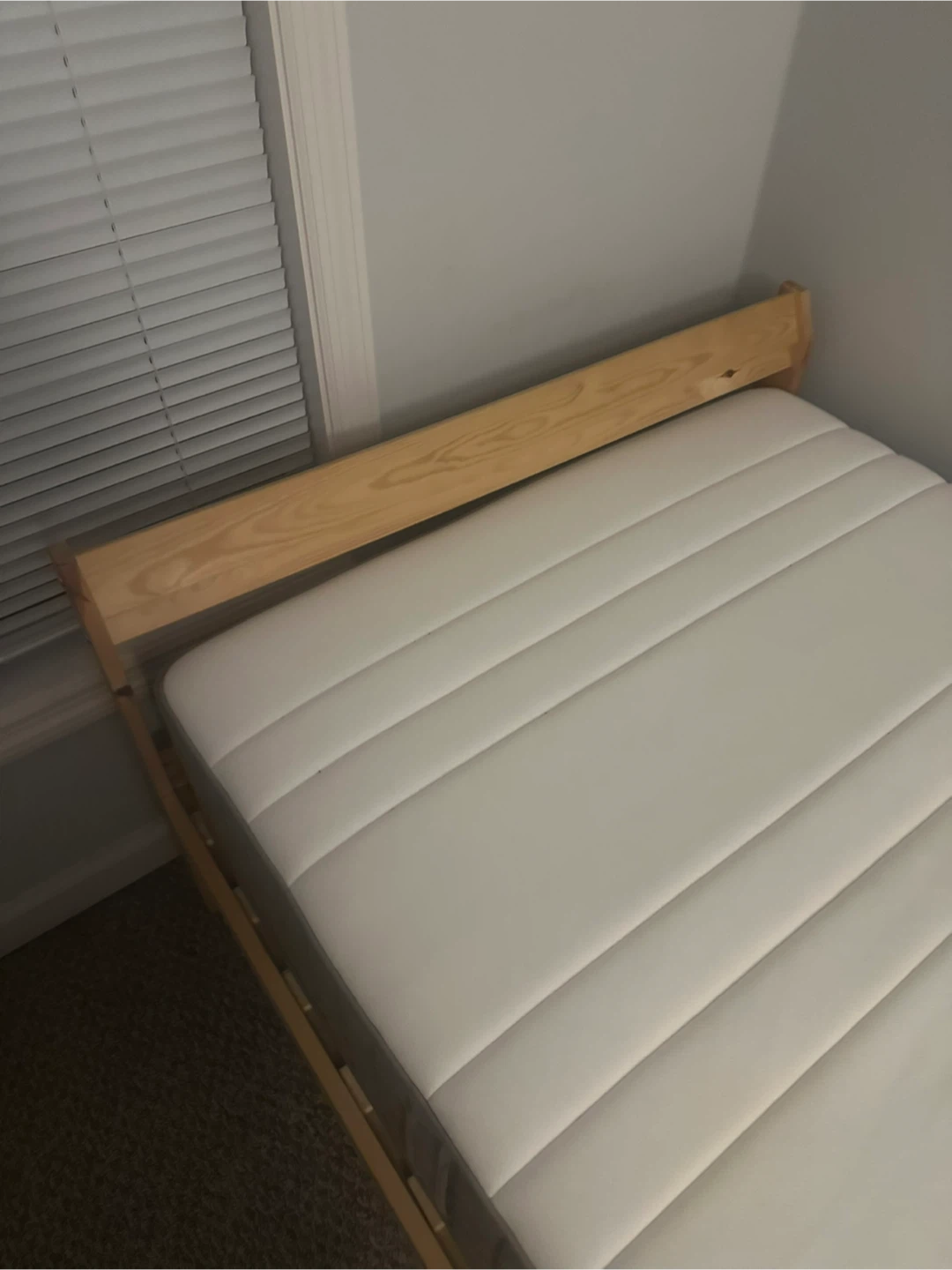 Twin Bed Frame with Mattress (optional) - photo 2