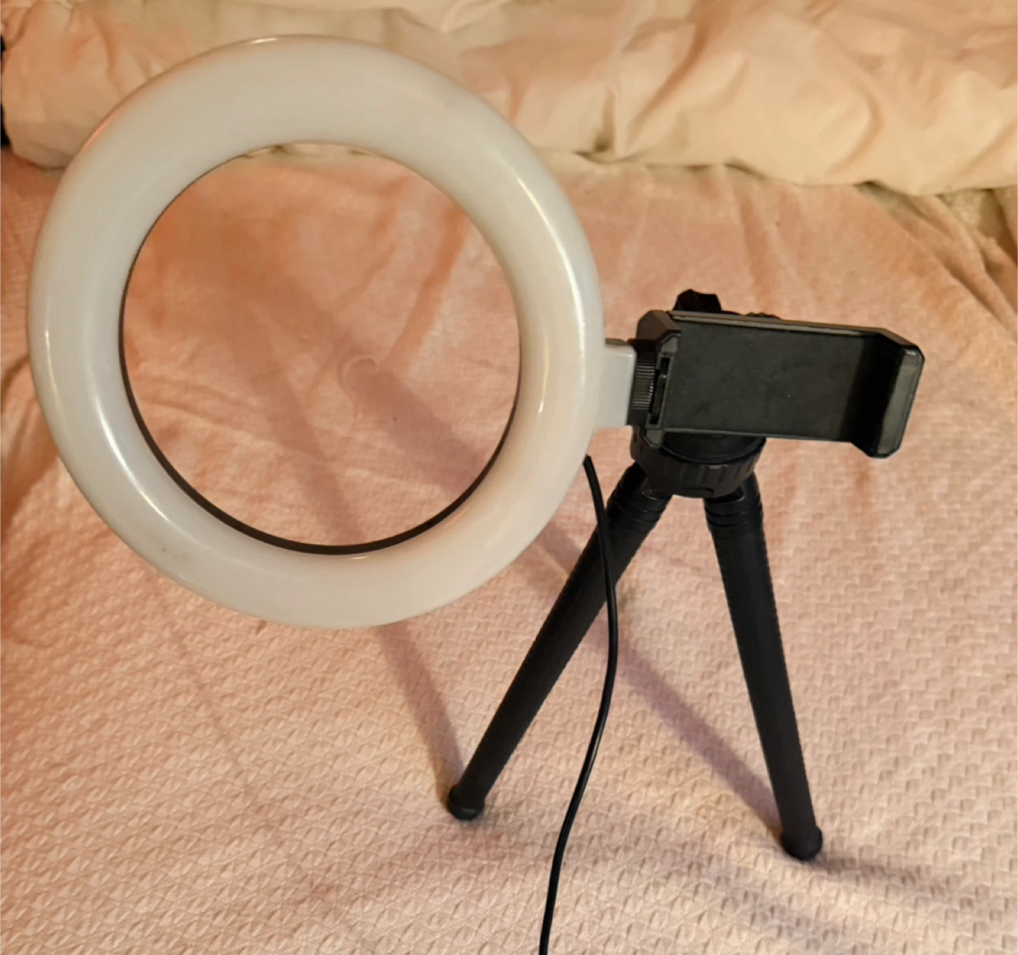 Ring Light with Tripod and Phone Holder - photo 3