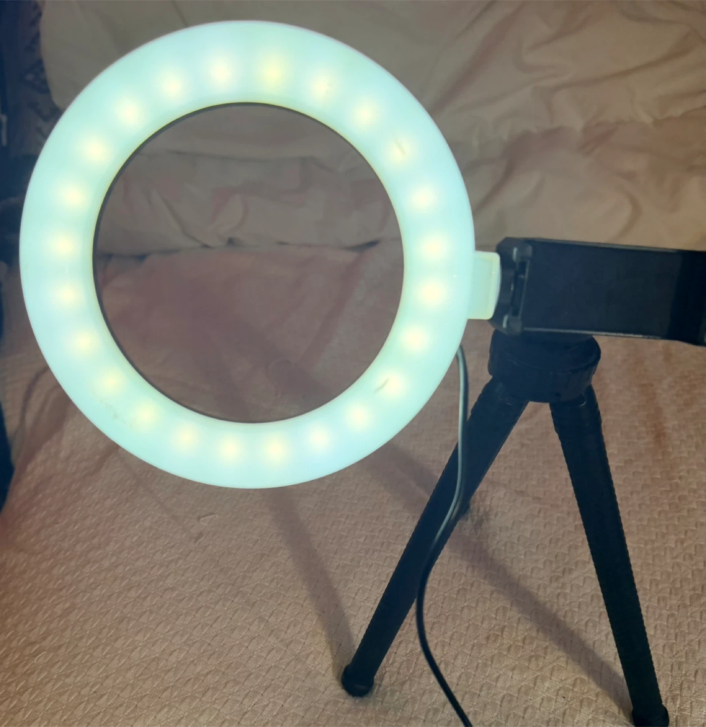 Ring Light with Tripod and Phone Holder - photo 4