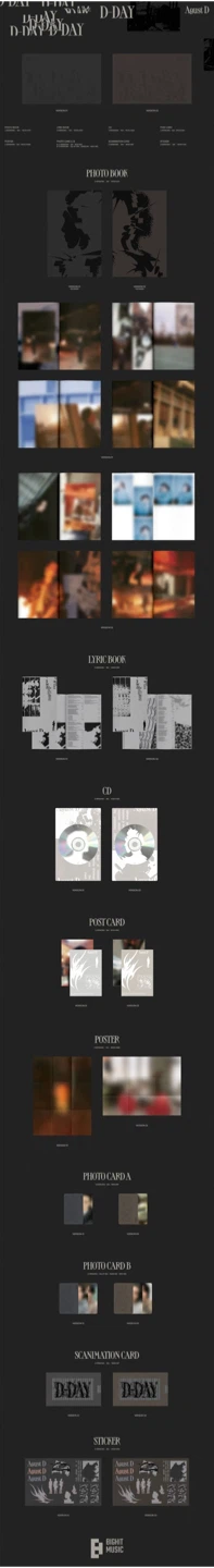 Agust D (BTS) ‘D-Day’ Album (Ver. 2) - photo 2