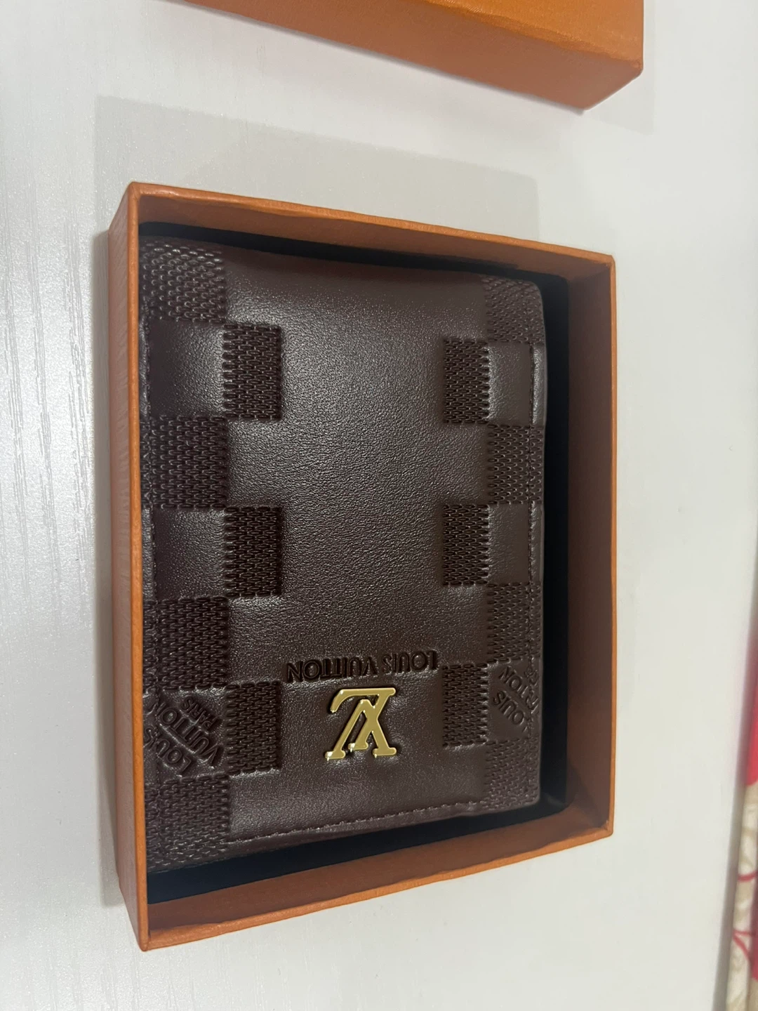 Louis Vuitton Brown Leather Wallet with Box !!NEED GONE ASAP!! - photo 2