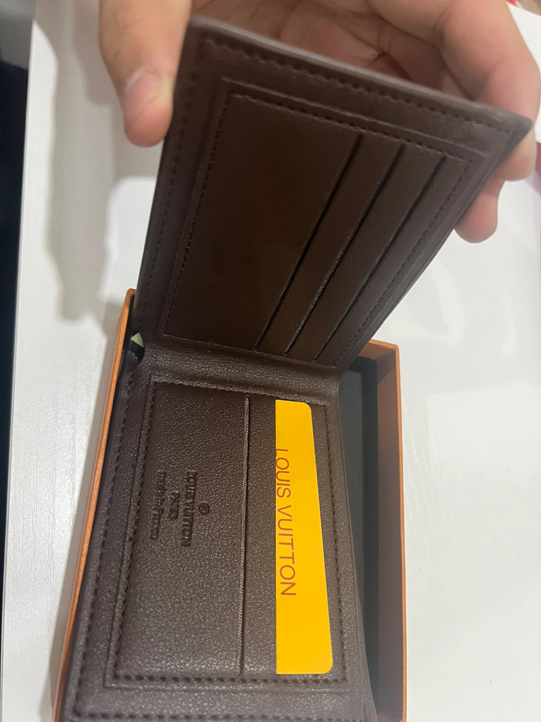 Louis Vuitton Brown Leather Wallet with Box !!NEED GONE ASAP!! - photo 3