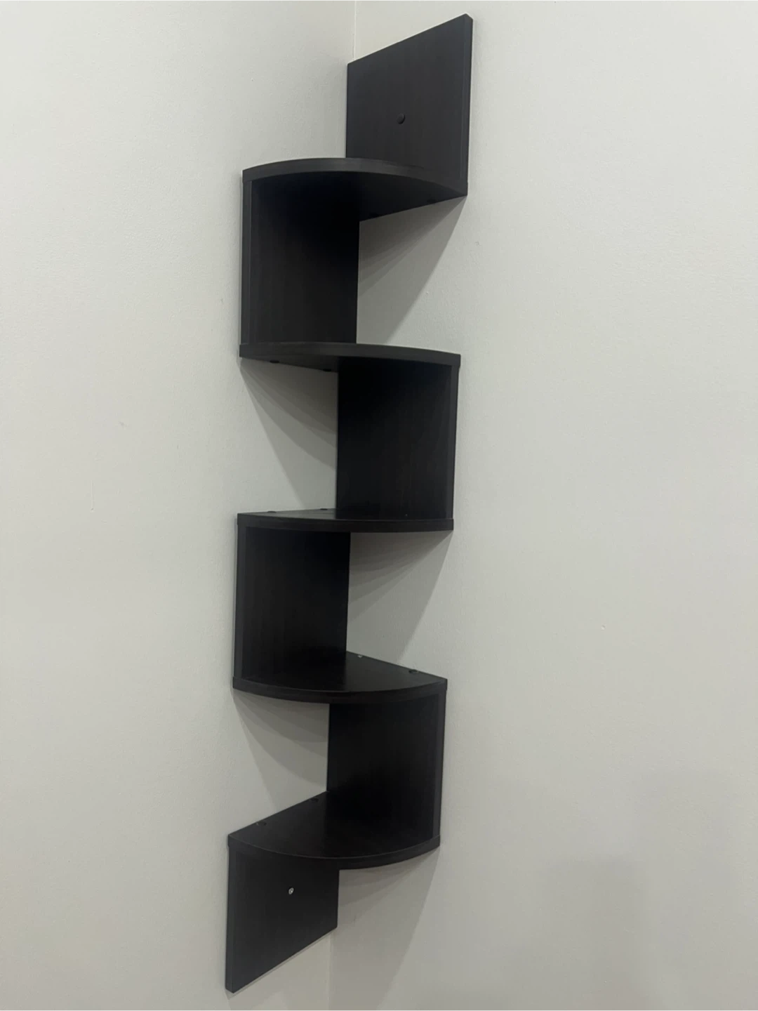 Black Corner Shelf