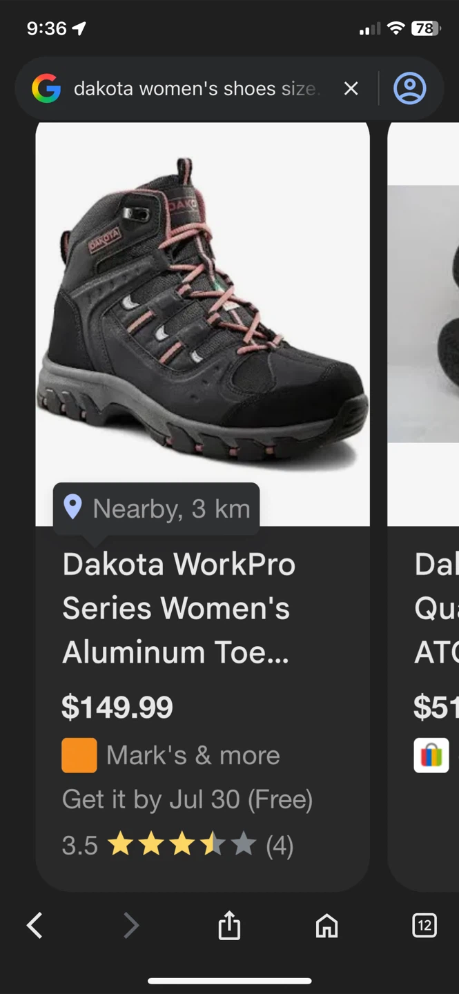 Dakota WorkPro Women's Aluminum Toe Boots