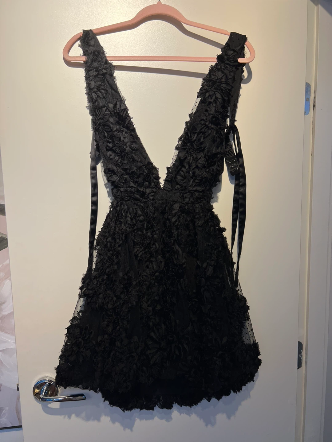 Mable Black Dress, Size S