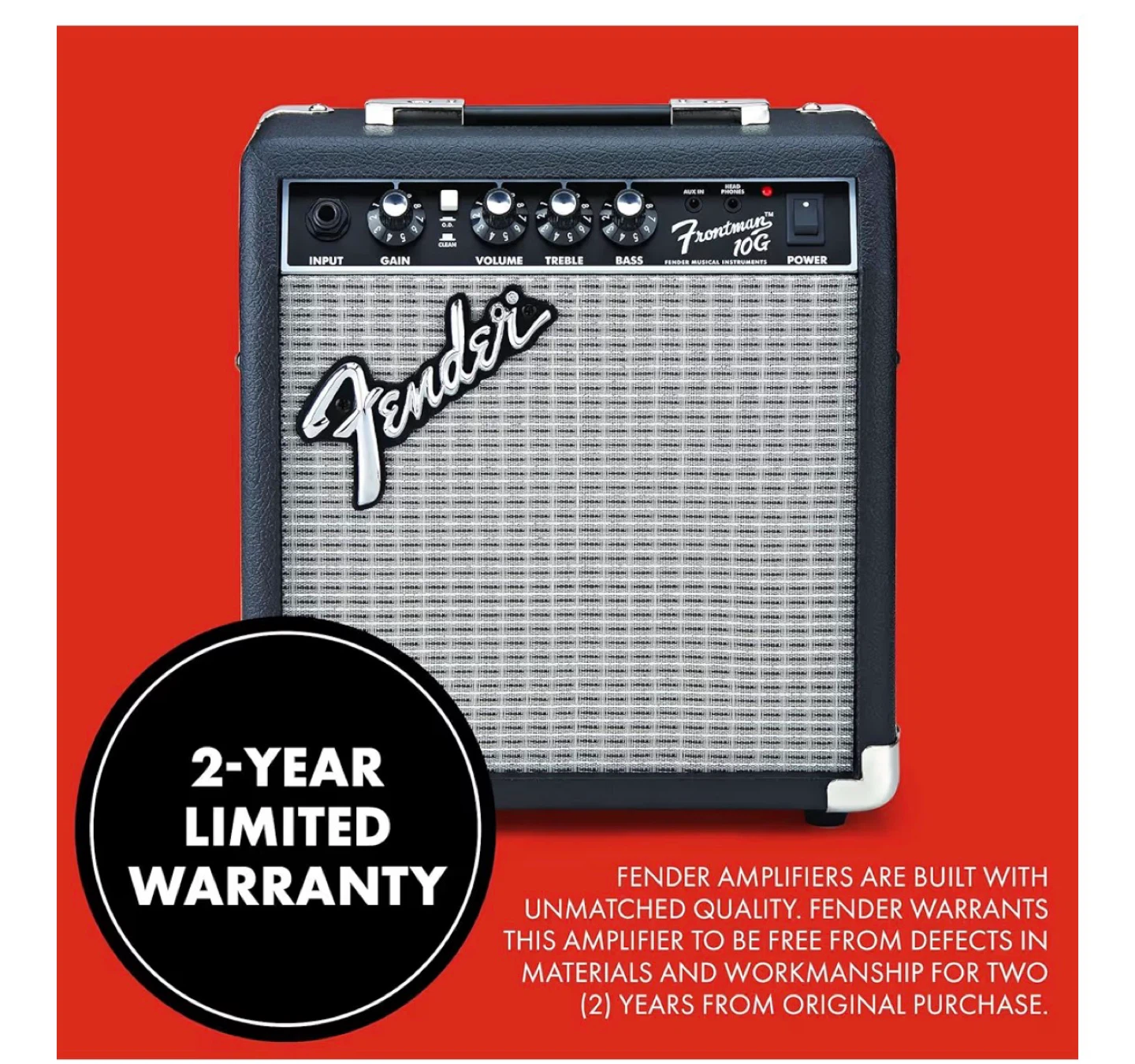 Fender Frontman 10G Guitar Amplifier - photo 2