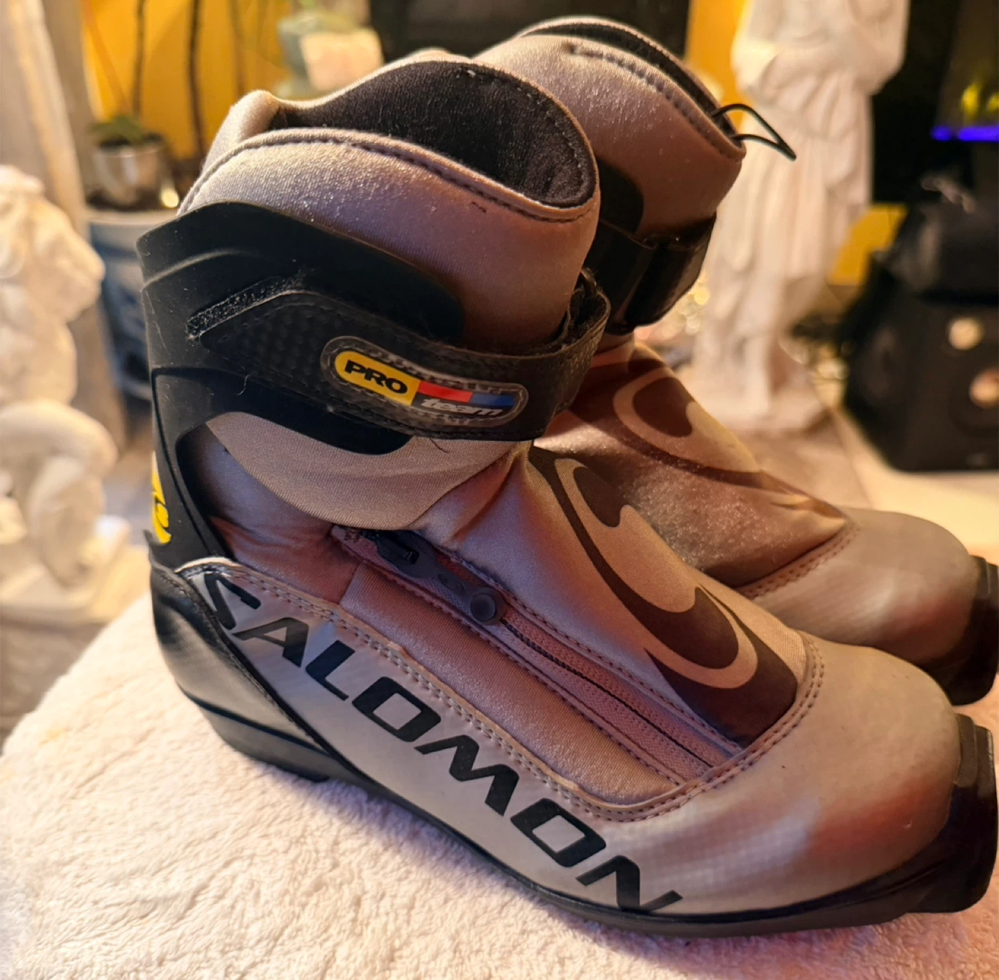 Salomon Pro Team Ski Boots Size 4