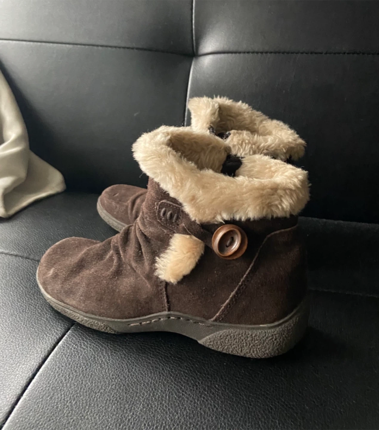 Cute Brown Suede Boots - photo 2