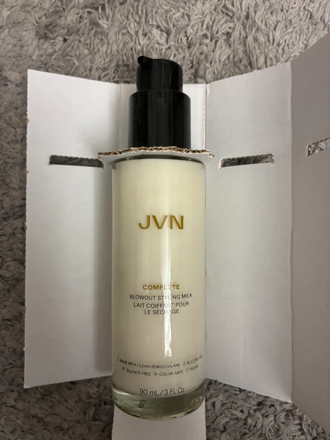JVN Complete Blowout Styling Milk - 90 ml - photo 3