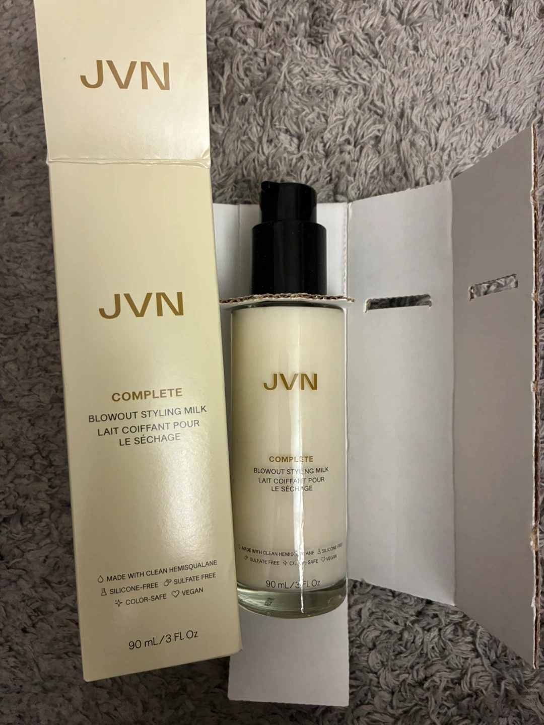 JVN Complete Blowout Styling Milk - 90 ml