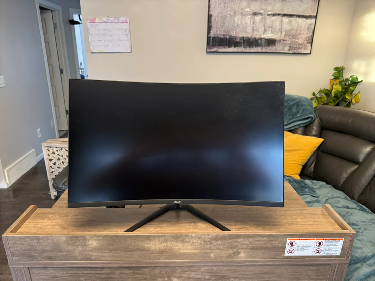 Acer LCD ED320QR Curved Monitor