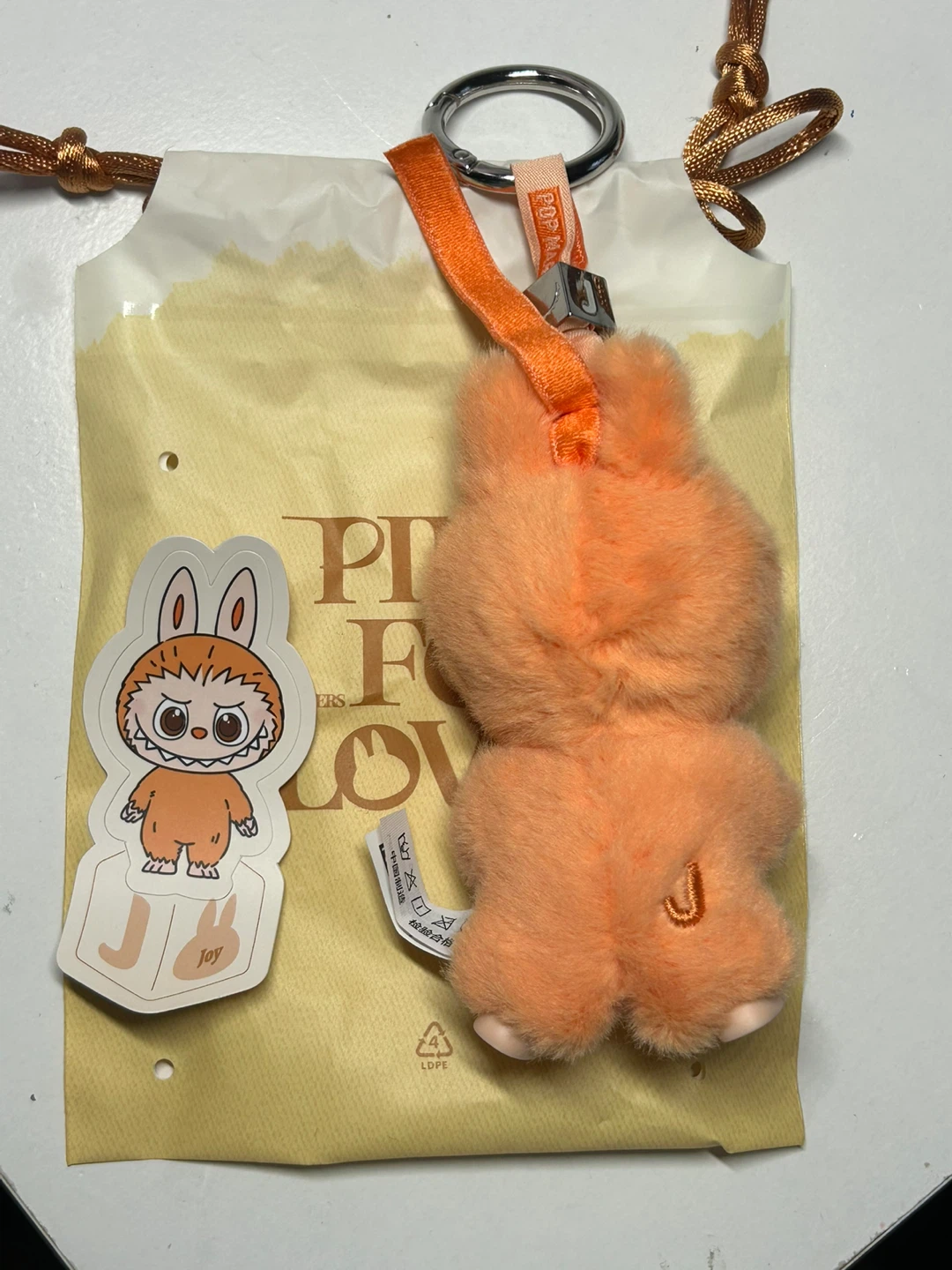 POP MART The Monsters PIN FOR LOVE Joy Keychain - photo 2