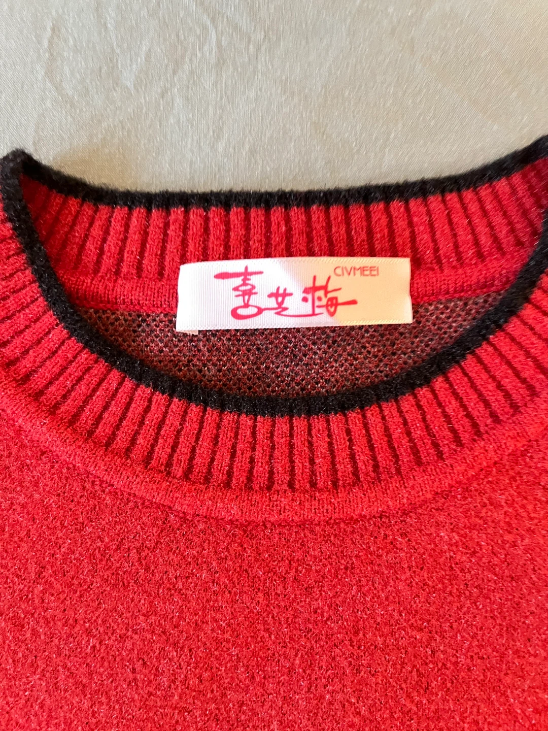 Red CIVMEEI Sweater Dress - photo 3
