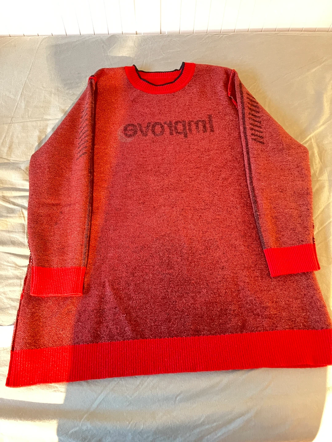 Red CIVMEEI Sweater Dress - photo 4