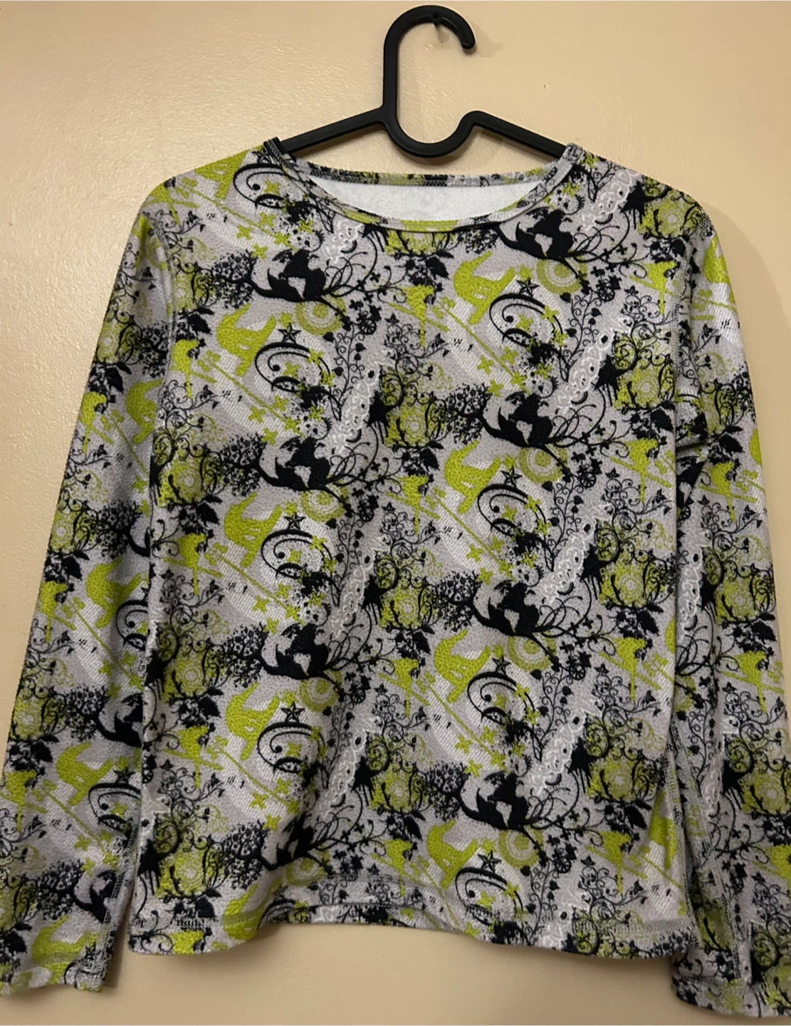 Green, Grey & Black Kids Pajamas size 10 - photo 3