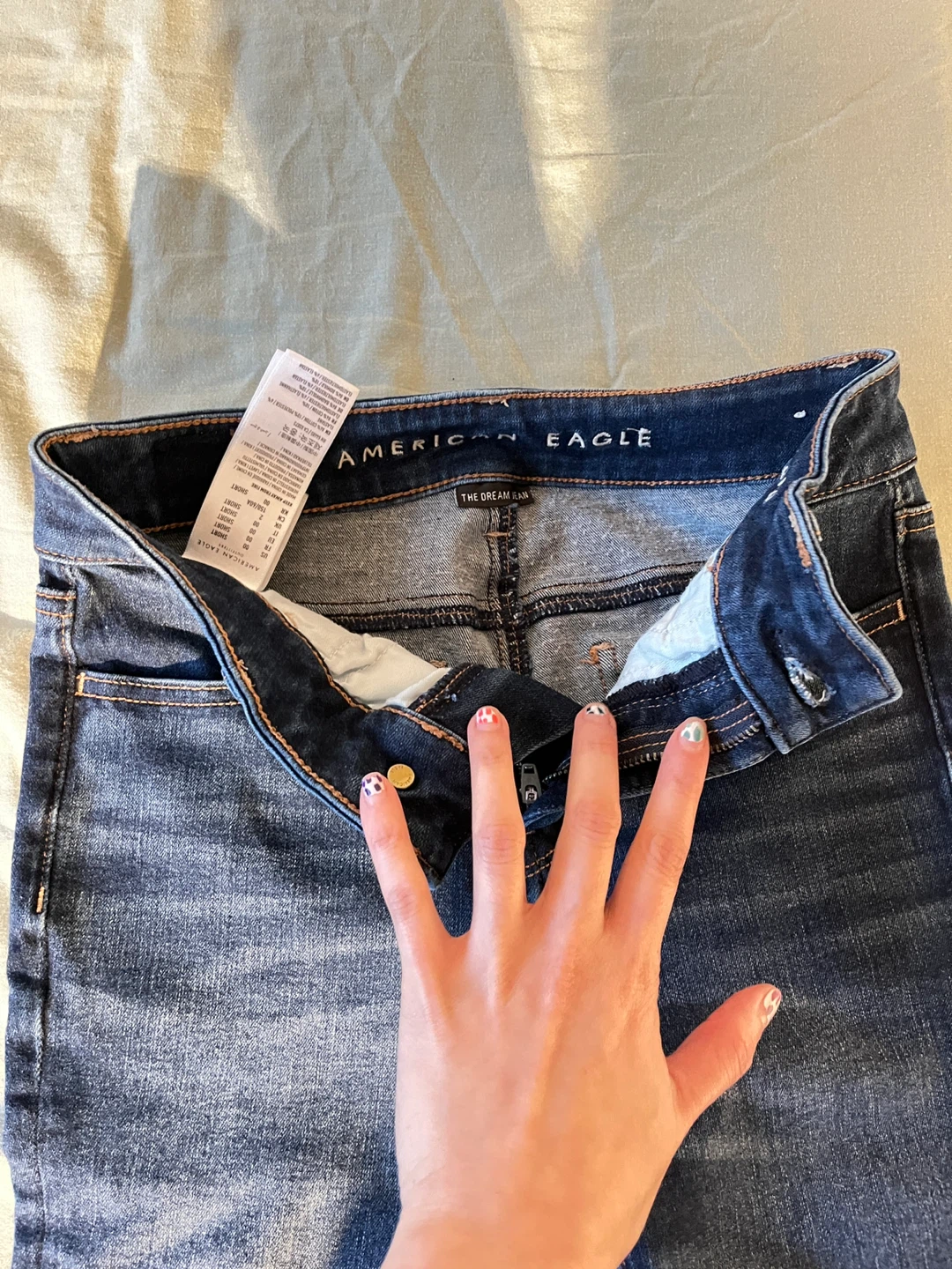 American Eagle Dark Wash Jeans - Size 00 Short - photo 2