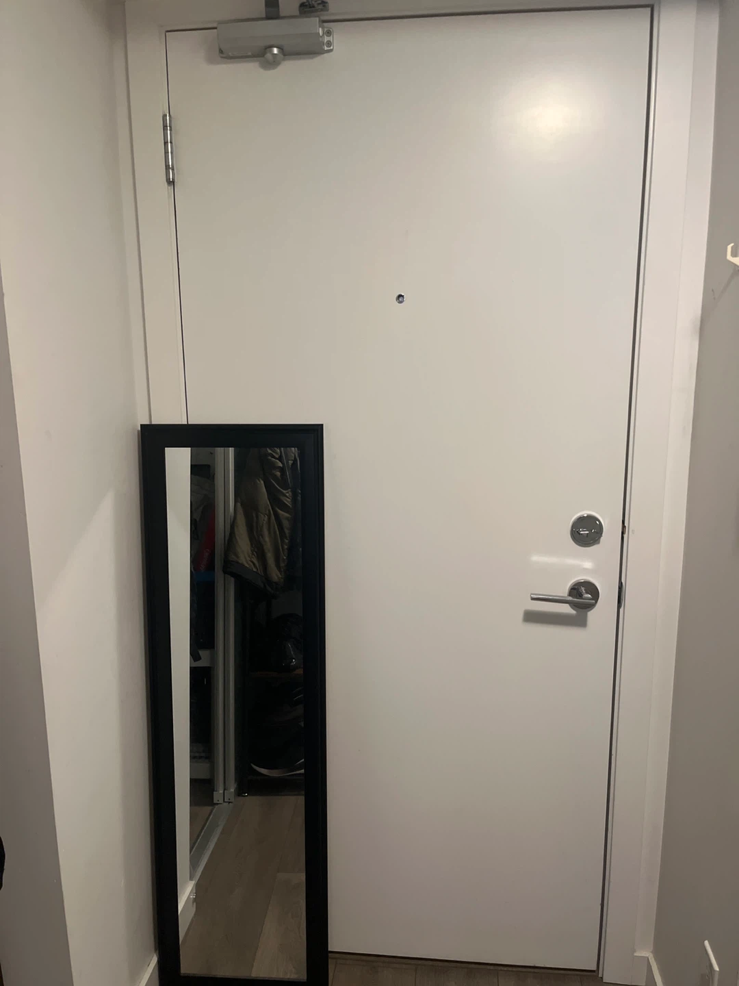 Black Framed Full Length Mirror