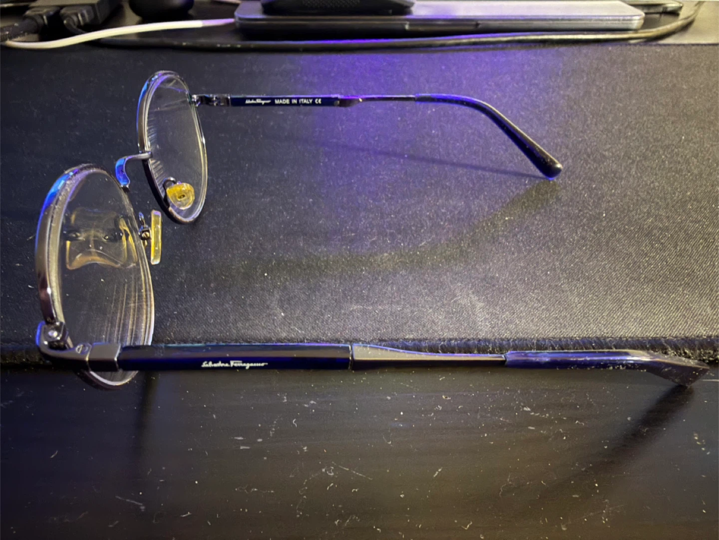 Round Metal Eye Glass Frames Large - photo 5