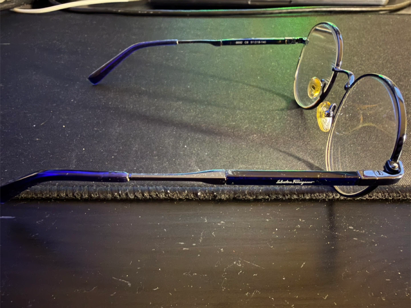Round Metal Eye Glass Frames Large - photo 3