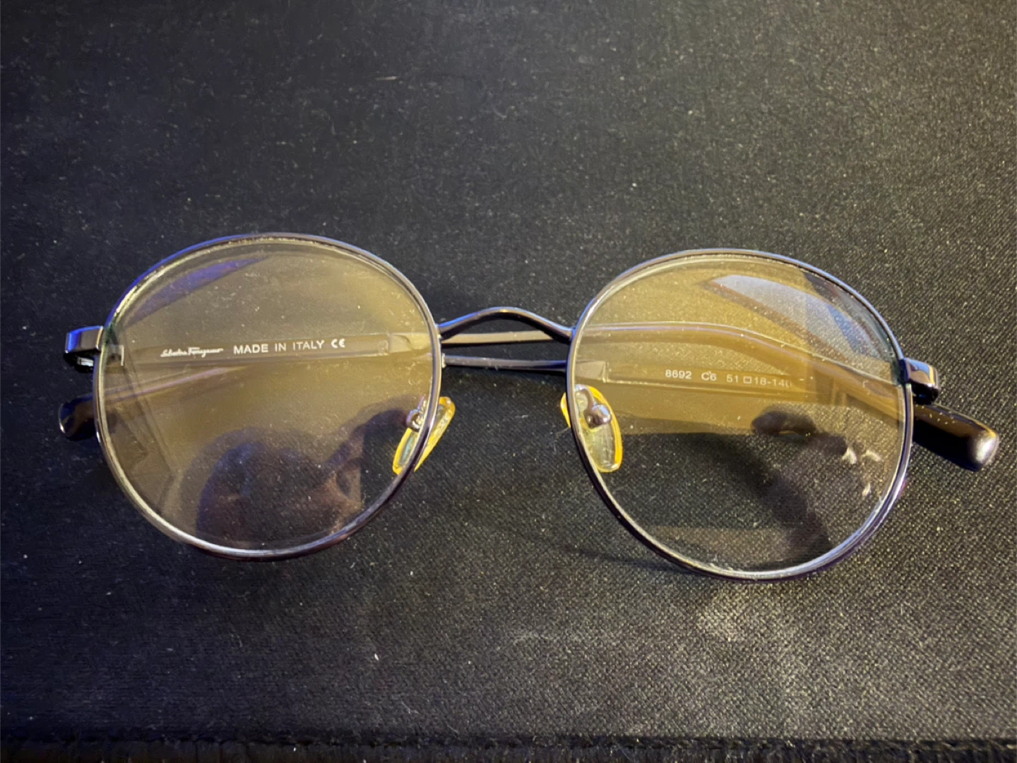Round Metal Eye Glass Frames Large