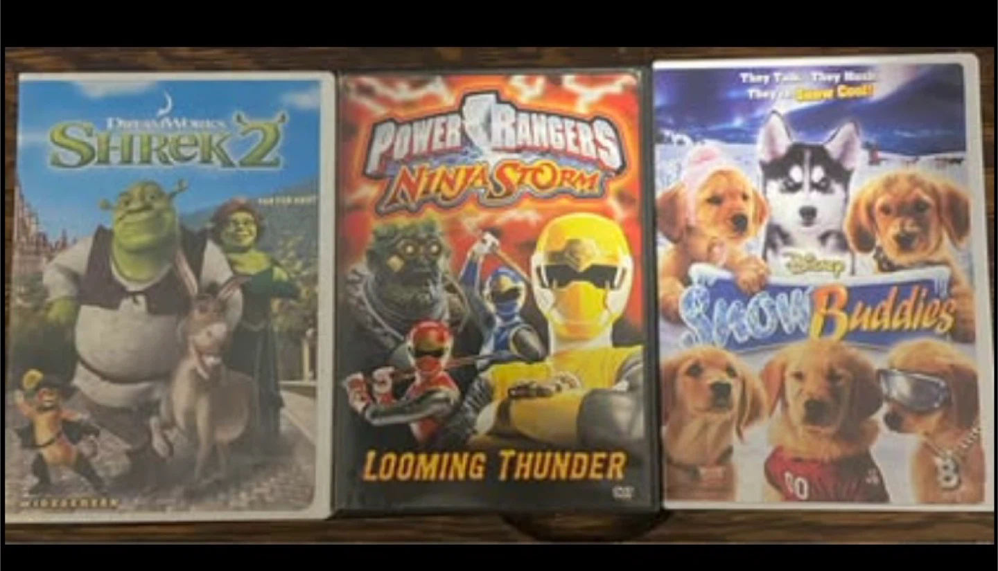 DVD Movies: Shrek 2, Power Rangers, Show Buddies & More! - photo 5