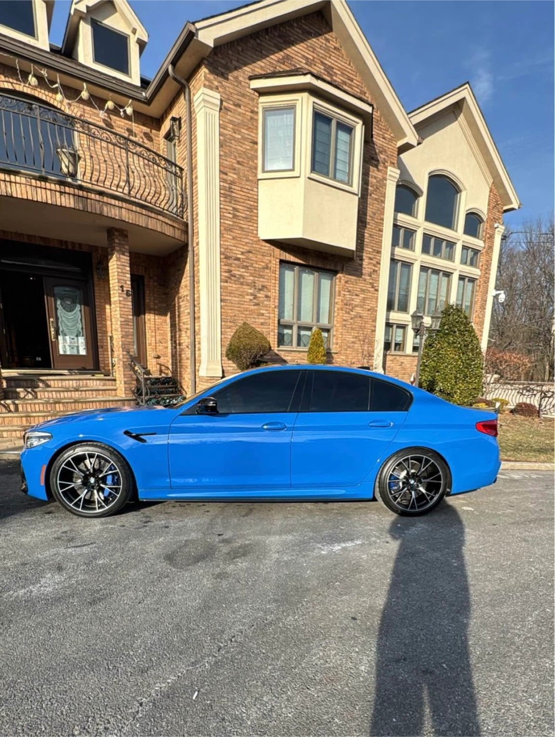 BMW M5 Blue - photo 4