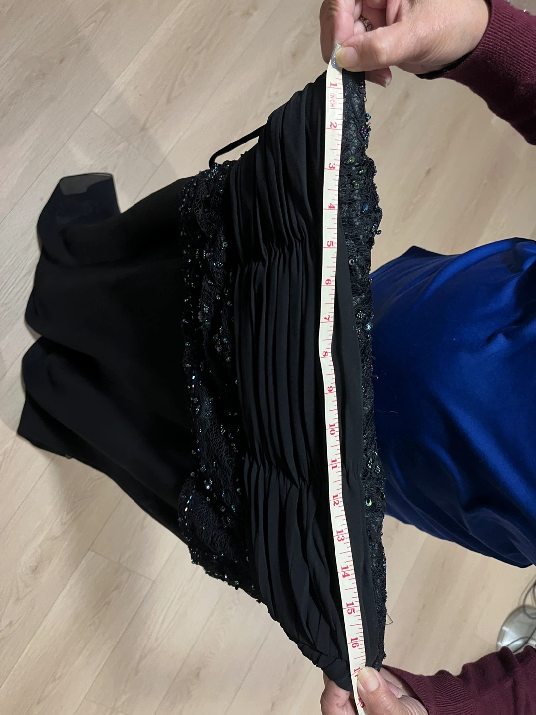 Black Evening Dress - Size 16 - photo 4