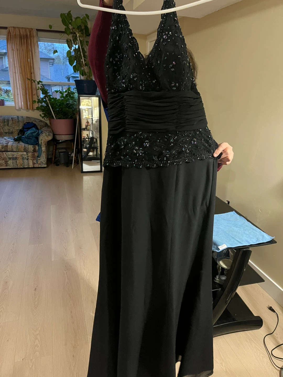 Black Evening Dress - Size 16 - photo 2