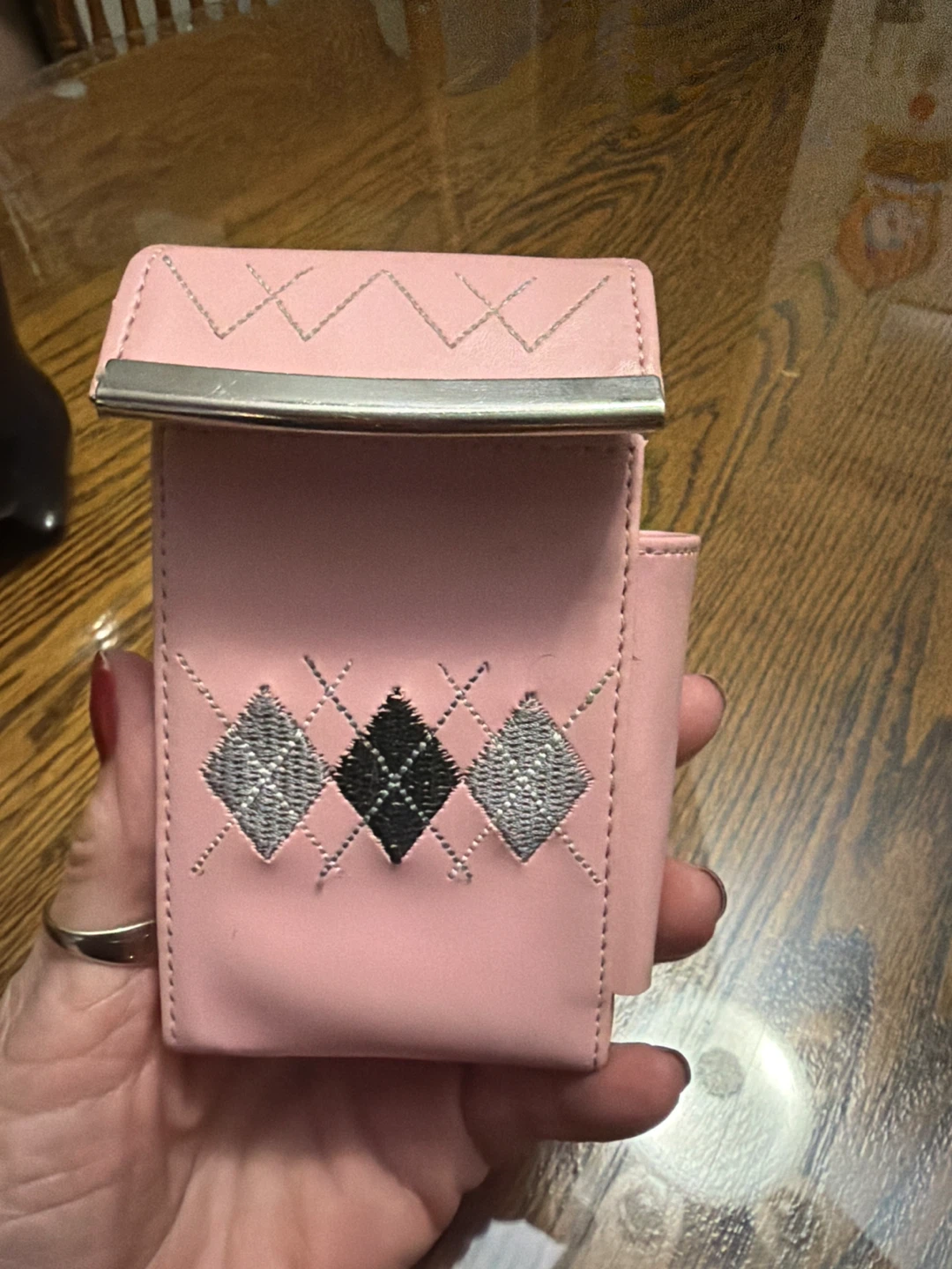 Pink Cigarette Case