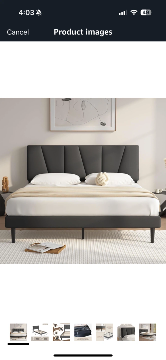 Queen Size Frame - New in Box! And Queen size mattress - photo 4