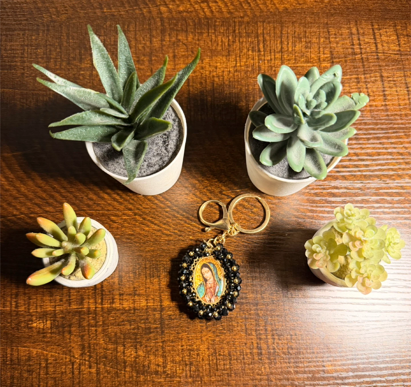 Religious Keychain - Virgin Mary