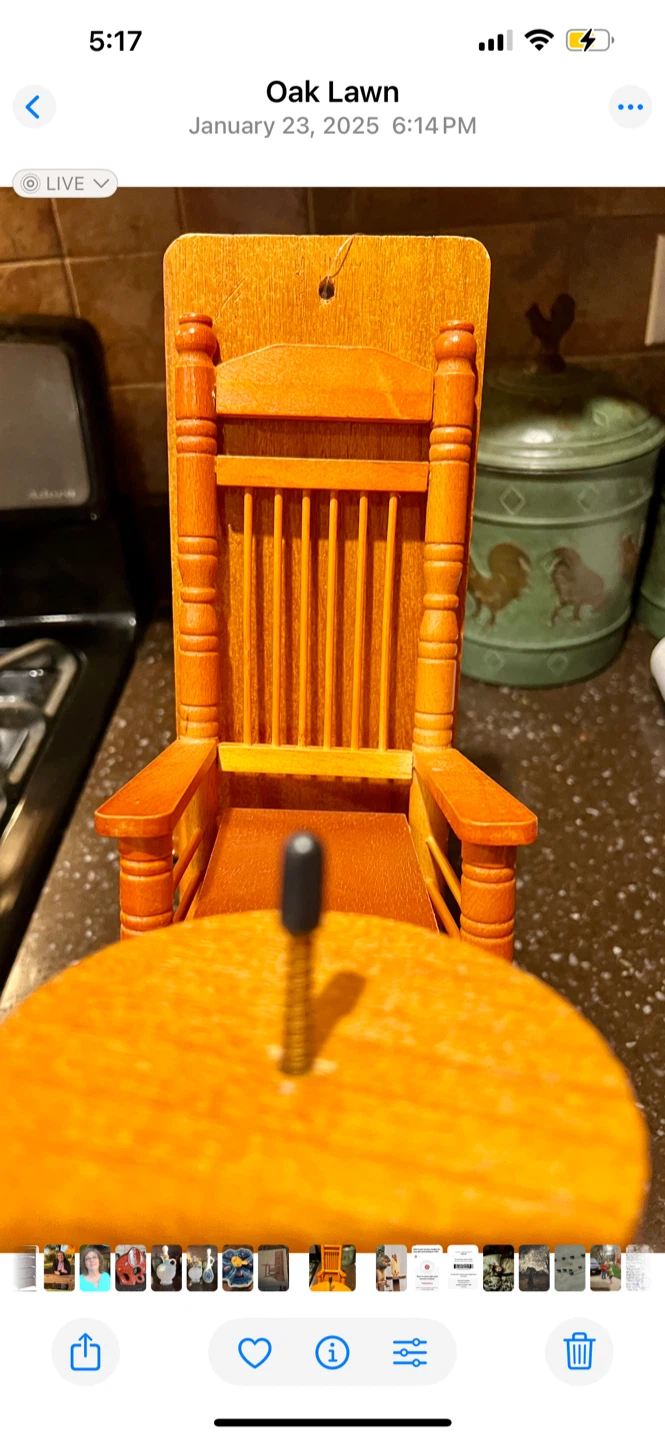 Rocking Chair Squirrel Feeder - photo 2