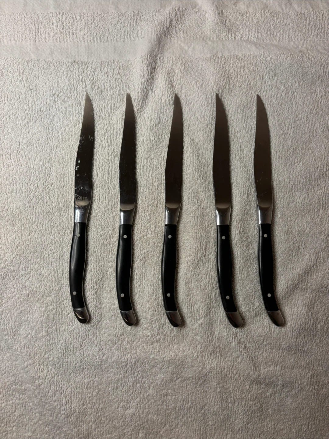 Virgule French Steak Knives – Full Tang Stainless Steel - photo 2