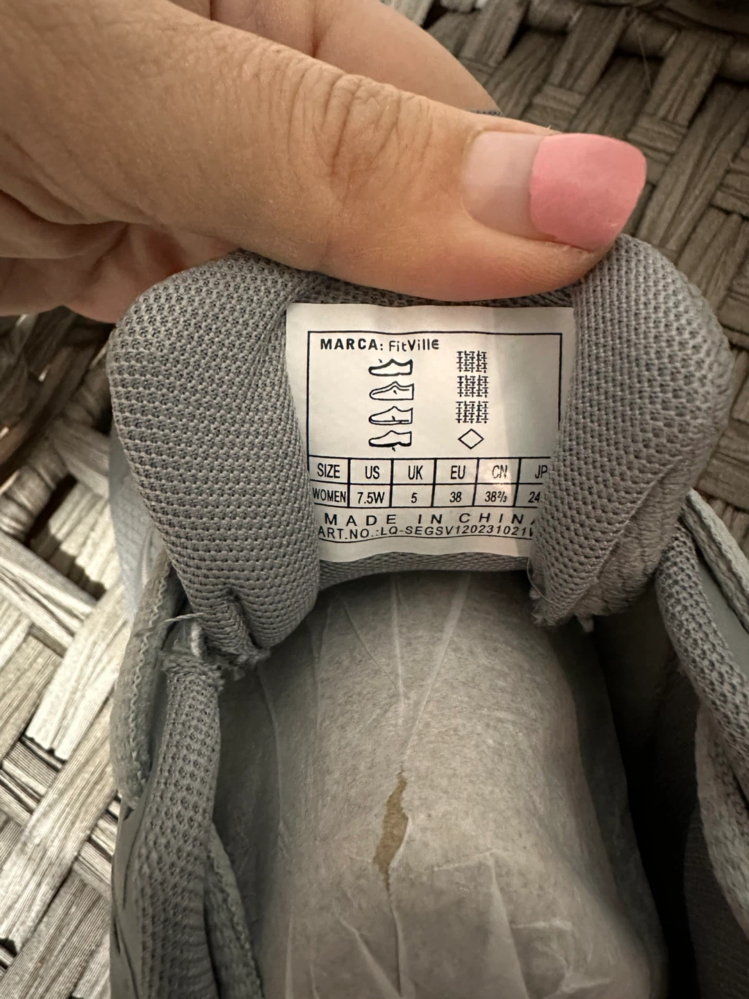 FitVille Women's Rebound Core Sneakers - Size 7.5 - photo 3