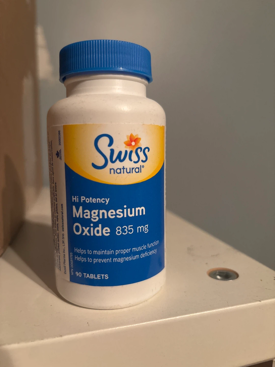 Swiss Natural Magnesium Oxide 835mg - New!