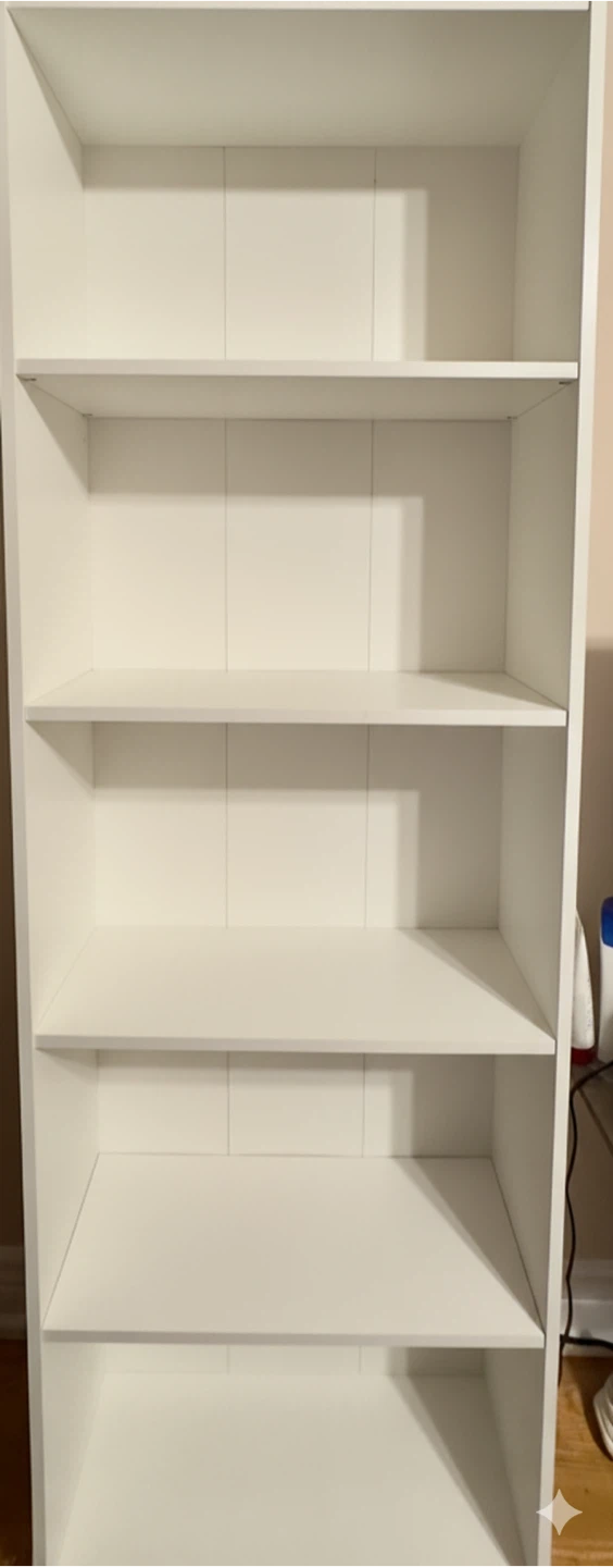 White Bookshelf - Great Condition!