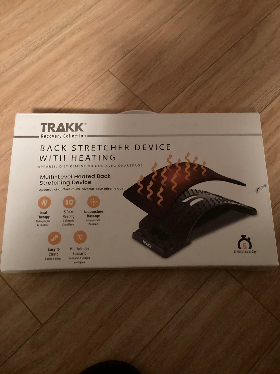 TRAKK Back Stretcher Device with Heating